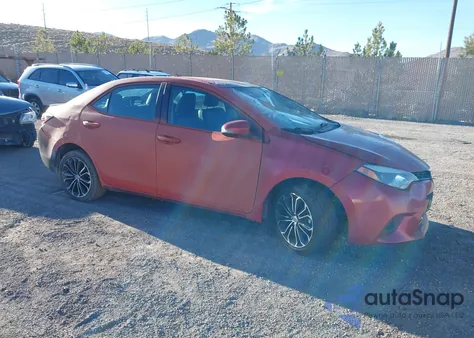 2016 Toyota Corolla S Plus из США, поврежденный, VIN 2T1BURHE8GC639227
